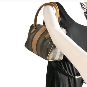 Vintage Fendi Penguin Striped Speedy Bag